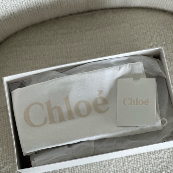 COPY - Chloe Women's Woody Logo Slide Sandals - Picture 8 of 12